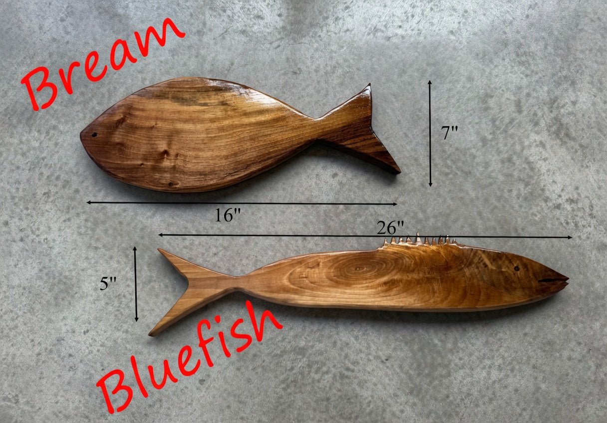 Walnut Chopping Board Fish