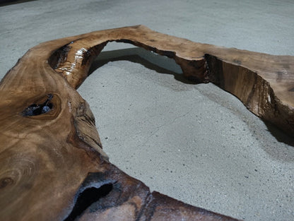 Walnut Epoxy Slab 20"