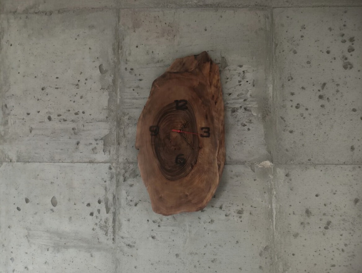 Walnut Wall Clock 12"-16"-20"